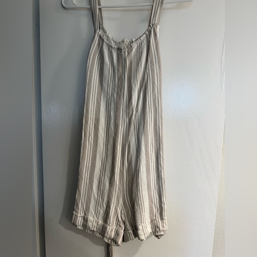 Mango Striped Romper